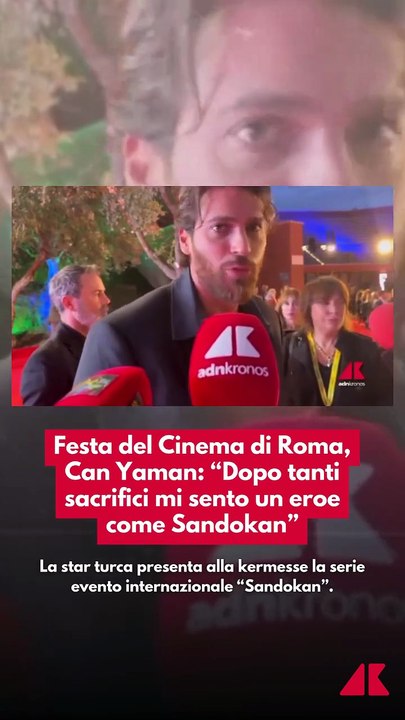 Can Yaman: “Mi sento un eroe come Sandokan”