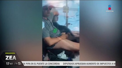Hombre es captado tocándose frente a las instalaciones de la Universidad de Nuevo León