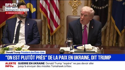 Guerre commerciale: "Grâce à ces droits de douane, on a gagné énormément d'argent", affirme Donald Trump
