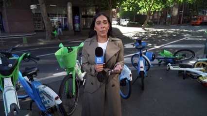 NSW government wants to legislate $55,000 fines for poorly parked e-bikes