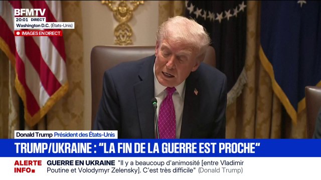 Guerre en Ukraine: J'avais pensé que ce serait plus simple de régler le conflit, confie Donald Trump