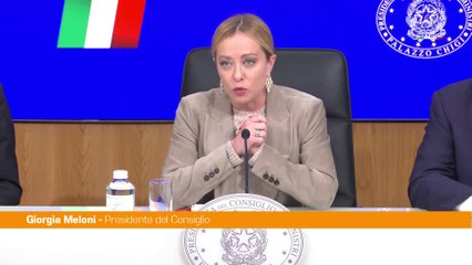 Manovra, Meloni "Intervento sull'Irpef si concentra sul ceto medio"