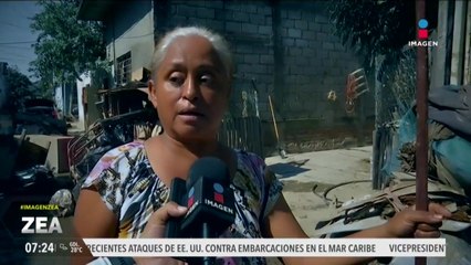 Habitantes de Poza Rica exigen la presencia de Rocío Nahle en colonias afectadas por inundaciones