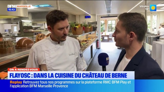 Flayosc : Dans la cuisine du château de Berne avec des chefs étoilés