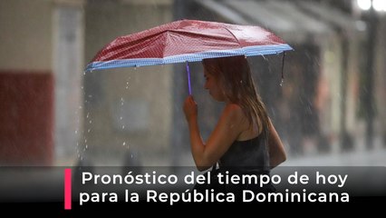 Pronóstico del tiempo para Santo Domingo, hoy lunes 20 de octubre 2025