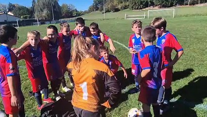 CHANT DE JOIE DE NOS U11 - SAMEDI 11 OCTOBRE