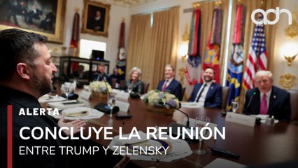 🚨¡Última Hora! Concluye reunión entre Donald Trump y Volodimír Zelensky