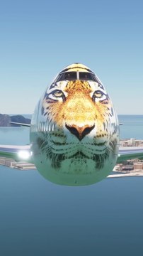 Boeing 747 Rossiya Tiger Airlines #airlines #aircrift#