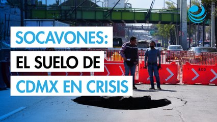 Socavones en la CDMX: un riesgo creciente entre tuberías deficientes y un subsuelo que se hunde