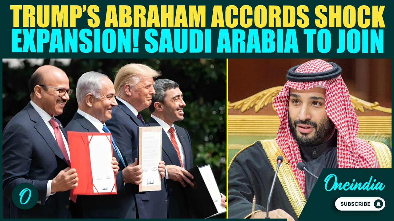 Breaking: Trump’s BIG Abraham Accords Announcement - Saudi Arabia to Join| Middle East Shakeup Soon?