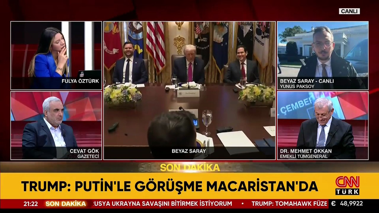 Beyaz Saray'da Trump-Zelenski görüşmesi: "Savaşı bitirmek istiyoruz. Putin'le görüşme Macaristan'da"
