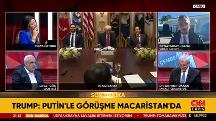 Beyaz Saray'da Trump-Zelenski görüşmesi: "Savaşı bitirmek istiyoruz. Putin'le görüşme Macaristan'da"