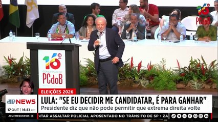 Eleição 2026: Lula diz que “possivelmente” será candidato à reeleição