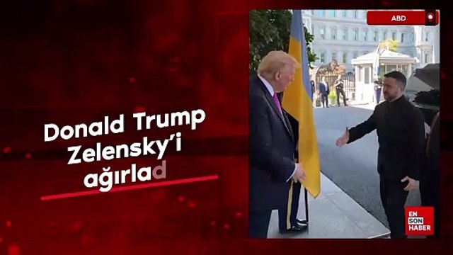 Beyaz Saray'da 3. görüşme: Trump, Zelensky'i ağırladı