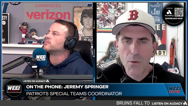 WEEI Afternoons: Jeremy Springer on Mike Vrabel's aggressiveness