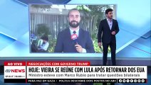 Piperno analisa divulgação de nota conjunta Brasil-EUA após encontro entre Rubio e Vieira