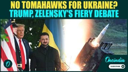 Trump & Zelensky’s Most-Awaited Tomahawks Missile Clash: Stark Warning to Putin from White House