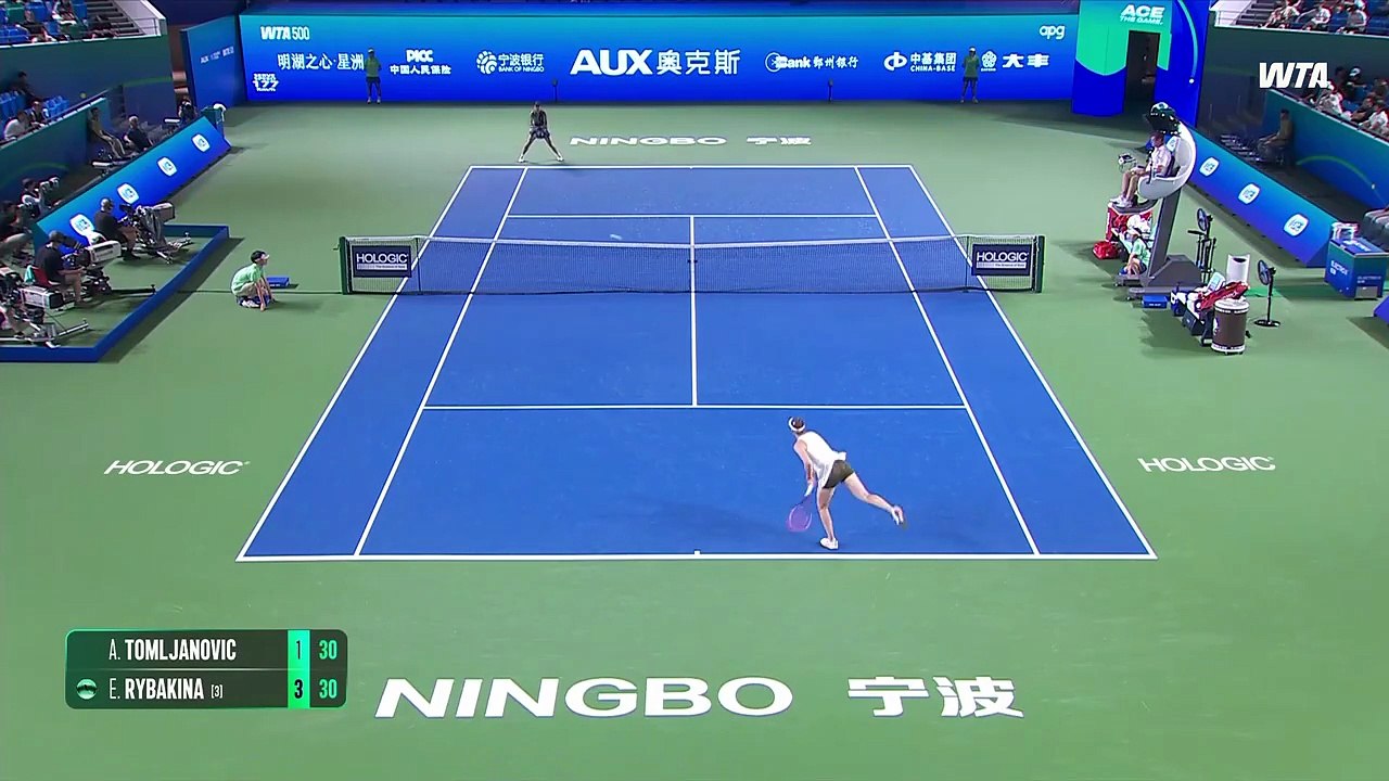 Elena Rybakina VS Ajla Tomlijanovic | WTA Highlights | Quarterfinal | Ningbo 2025