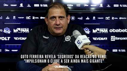 Guto Ferreira revela ‘segredos’ da reação do Remo: "Impulsionam o clube a ser ainda mais gigante"