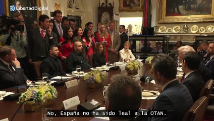 Trump critica al Gobierno español por el gasto militar