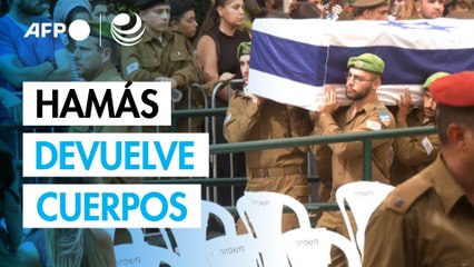 Hamás promete devolver a Israel los cuerpos de todos los rehenes