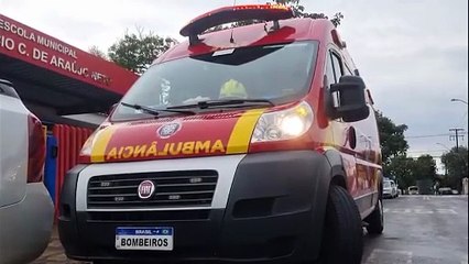 Criança com suspeita de fratura no braço é socorrida pelo Siate