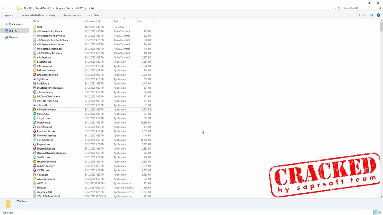 Cracked mb AEC WorkSuite 2025 / 2026 crack | All modules - ProjektManager, BIMwork, ViCADo, StrukturEditor, BauStatik, MicroFe, EuroSta, CoStruc, ProfilEditor