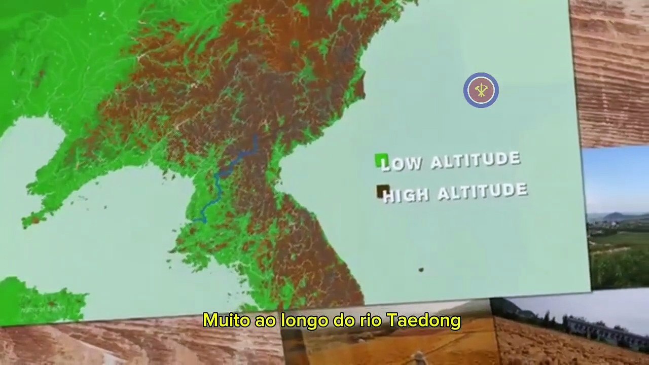 A agricultura na Coreia do Norte