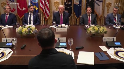 Face to Face With Zelensky, Trump Waffles on Providing Tomahawk Missiles