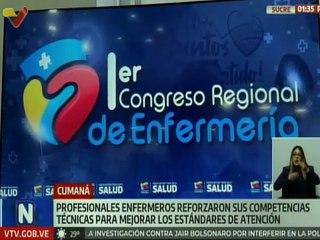 Sucre clausura el primer Congreso Regional de Enfermería con compromiso en la ética