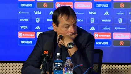 Panathinaikos'ta Ergin Ataman: Gardlarımız daha iyiydi ve maçı kazandık