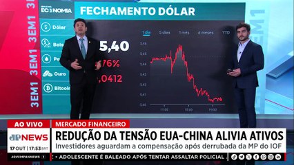 Título: Ibovespa sobe com alívio da tensão EUA-China | FECHAMENTO TOURO DE OURO
