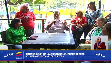 Nicolás Maduro | Ciudad del Emprendimiento del "Urbanismo Óscar López Rivera"