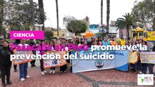 Pasacalle en Perú promueve la prevención del suicidio