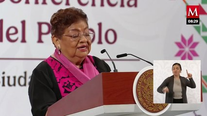 Explica Ernestina Godoy iniciativas de Ley contra la Extorsión