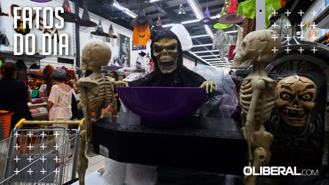 Comércio de Belém entra no clima do Halloween e vendas dobram após o Círio