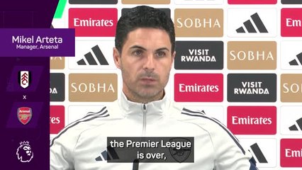 'It's still too early' - Arteta shuts down title race discussions