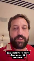 Fábio Porchat aparece nu na cama de João Vicente e debocha de affair com Gracyanne; assista