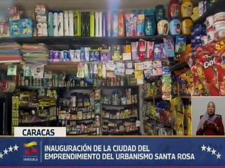 Gobierno Bolivariano inaugura la "Ciudad del Emprendimiento del Urbanismo Santa Rosa" en Caracas