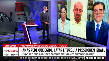 Hamas pede pressão sobre Israel para destravar acordo, especialista discute a questão