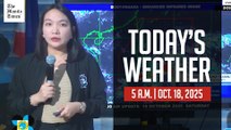 Today's Weather, 5 A.M. | Oct. 18, 2025
