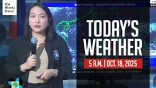Today's Weather, 5 A.M. | Oct. 18, 2025