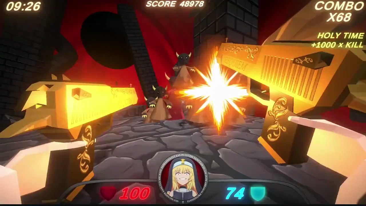 Guns and Nuns： Storming Hell - Official Announce Trailer