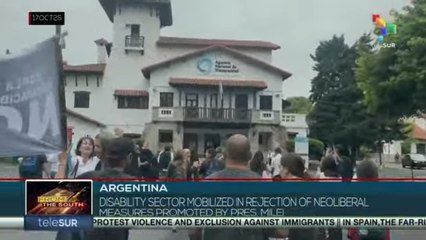 Argentina | Disability sector mobilized in rejection of Pres. Milei’s neoliberal measures