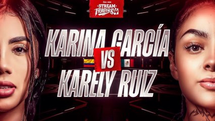 Karely Ruiz y Karina García tienen su ultimo cara a cara previo a la pelea de Stream Fighters 4