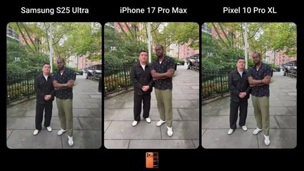 iPhone 17 Pro Max vs Galaxy S25 Ultra vs Pixel 10 Pro XL_ The Black TEST