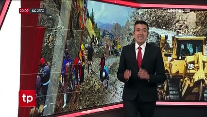 Intensa lluvia deja calles y avenidas inundadas en La Paz y El Alto