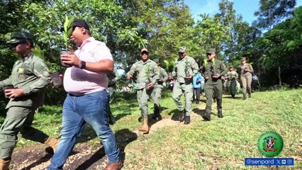 SENPA impulsa jornada de reforestación en Los Tablones, San Luis, con apoyo interinstitucional