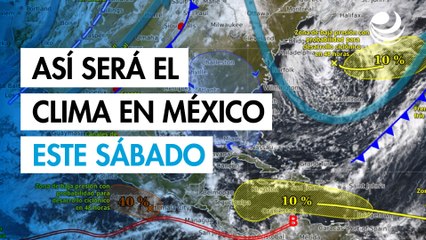 Lluvias intensas este sábado 18 de octubre: Chiapas, Oaxaca y Guerrero, los más afectados