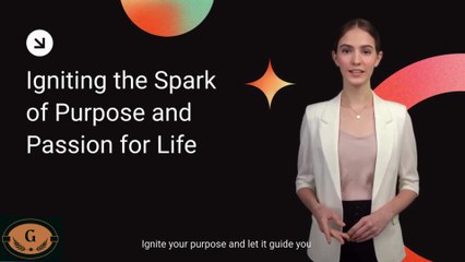 Igniting the spark of purpose and passion for your life #inspiration